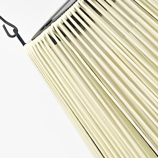 Portable Waterproof Handmade Rattan LED Modern Solar Outdoor Lanterns - Image 10
