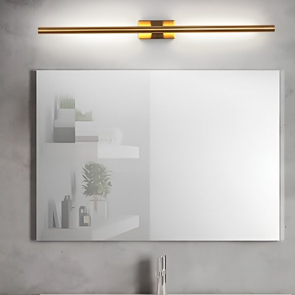 Electroplated Metal Strip LED Modern Wall Sconce Lighting Wall Lamp - Image 6
