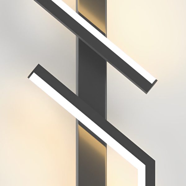 Irregular Symmetrical L Shape Creative LED Minimalist Wall Lamp Sconces Lighting - Image 11