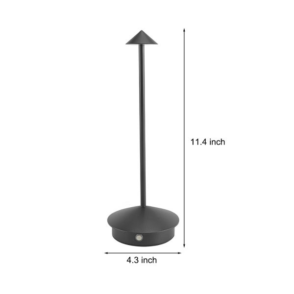 Mini Triangle LED Table Lamp Dimmable - Image 8