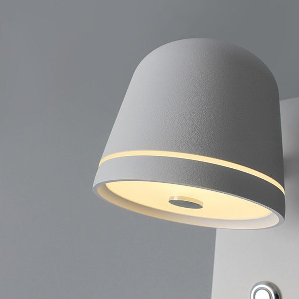 Adjustable Round Stepless Dimming LED Nordic Wall Lamp Wall Sconce Lighting - Image 11