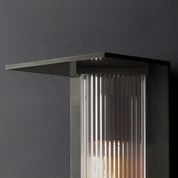 Waterproof LED Solar Vintage Outdoor Wall Light Fixture Wall Lamp - Image 9