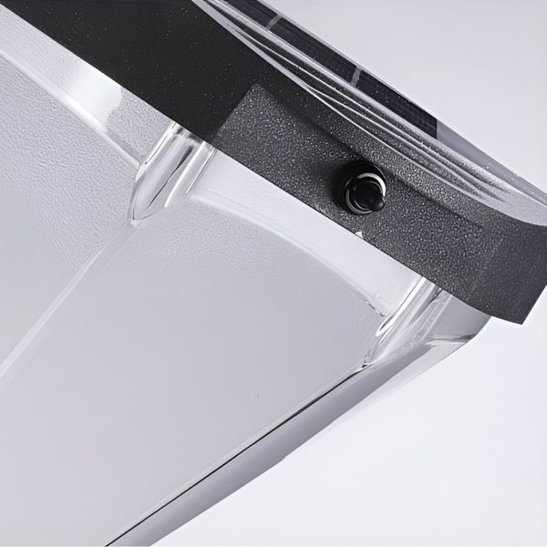 3.7V Cone Modern Solar Powered LED Path Light with Ground Insert or Mounting Base - Image 11