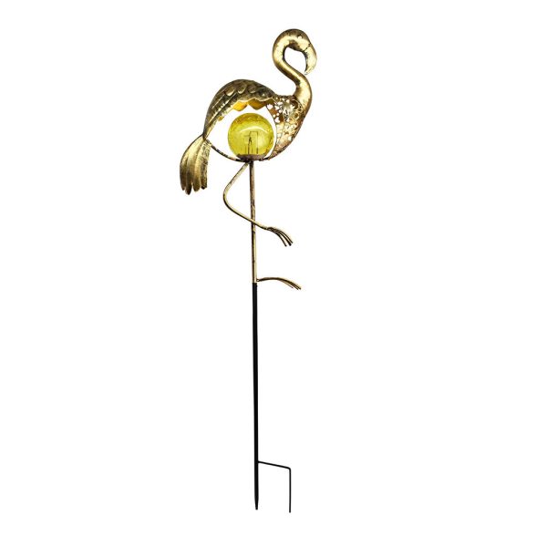 Mystical Moon & Sun Flame Iron Hollow Projector Solar Garden Light - Image 25