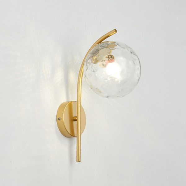 Nordic Arc Glass Globe 1-Light  Wall Sconce Lamp - Image 18