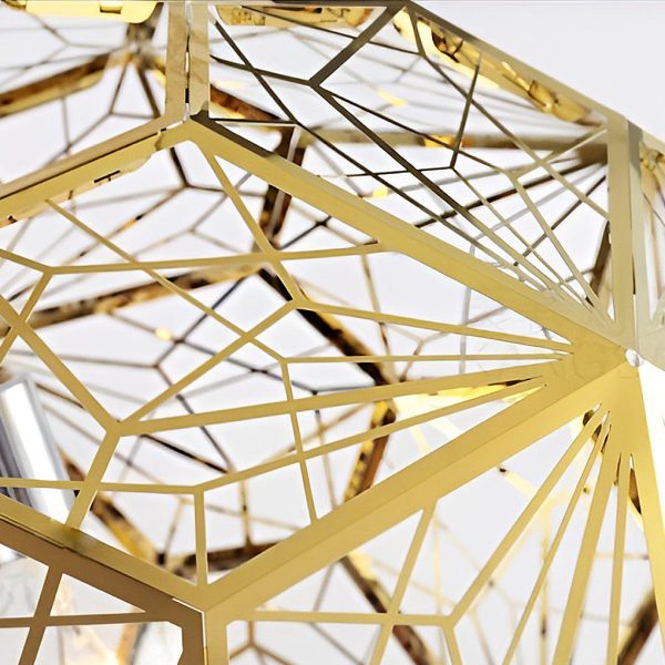 Geometric Spherical Postmodern Dining Room Chandelier Pendant Light - Image 11