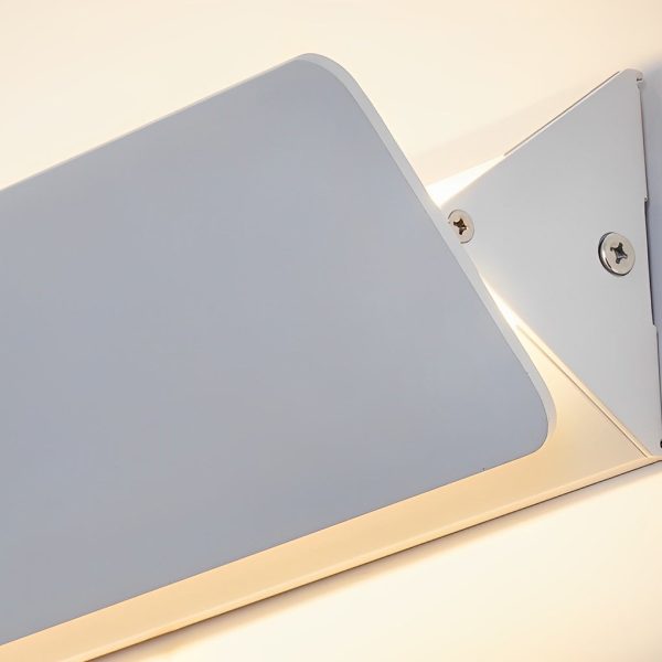 270?? Rotatable Adjustable Rectangular Strip LED White Nordic Wall Lamp - Image 13