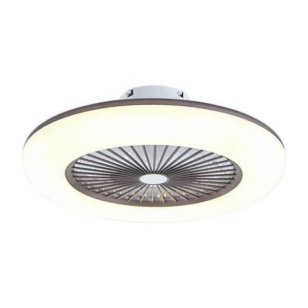 Modern Acrylic Ceiling Fan 1-Light LED Semi-Flush Mount Lighting - Image 9