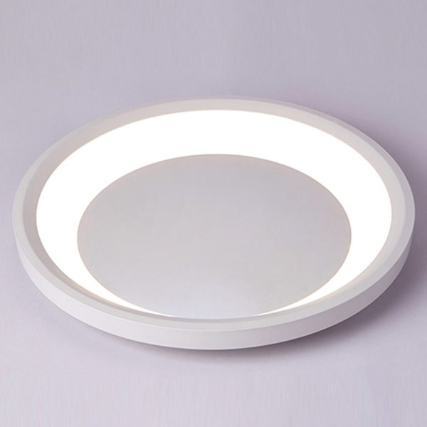 12'' 16'' Round White Modern Flush Mount Light LED Ceiling Lights - Image 7