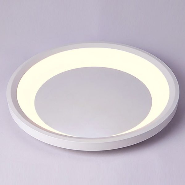 12'' 16'' Round White Modern Flush Mount Light LED Ceiling Lights - Image 6