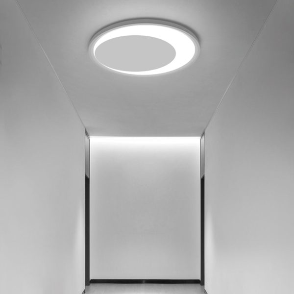 12'' 16'' Round White Modern Flush Mount Light LED Ceiling Lights - Image 2