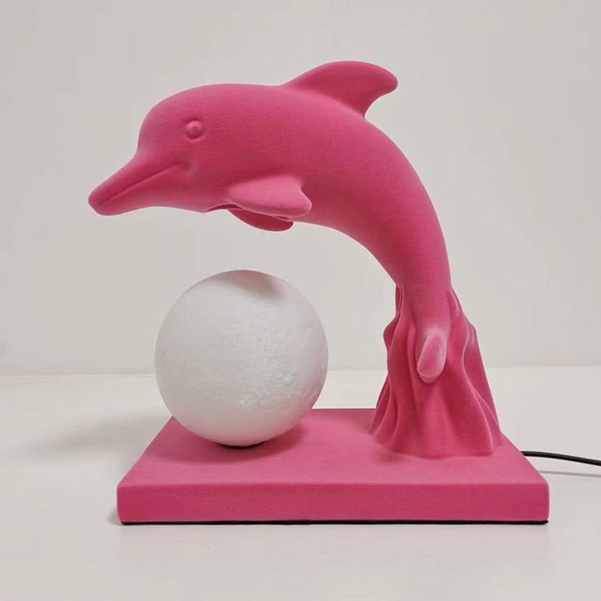 Nordic Creative Dolphin Ball Shade 1-Light Table Lamp - Image 12