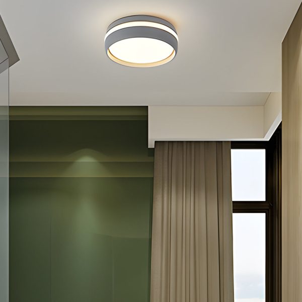 7.9-Inch Round Flush Mount Lighting LED Ceiling Light Acrylic Ceiling Lamp Ceiling-Mounted LED Light for Bedroom - Image 12