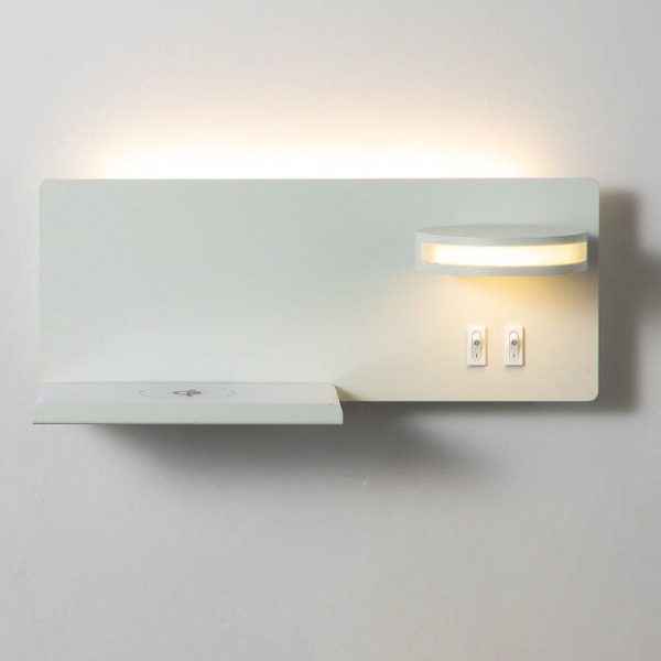 Modern Simple Flat Reading USB Smart LED Wall Sconce Lamp - Image 18