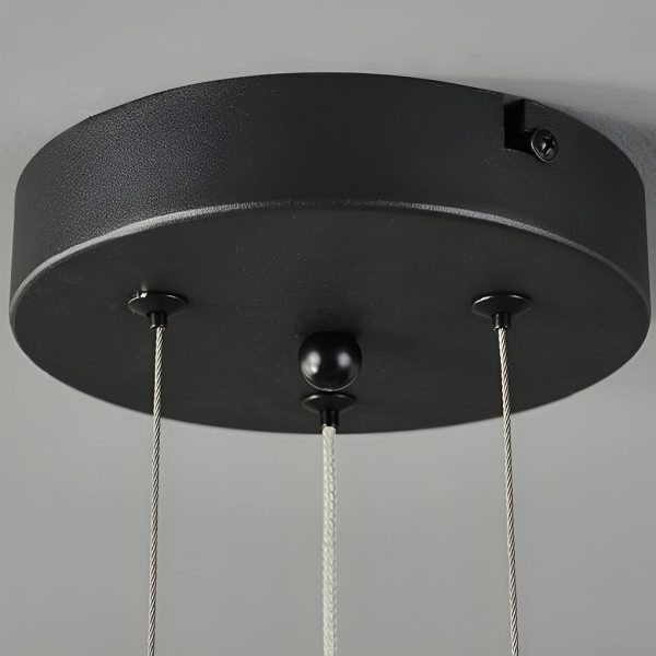 Round Plate Shaped LED Modern Pendant Light Hanging Lamp Island Lights - Image 12