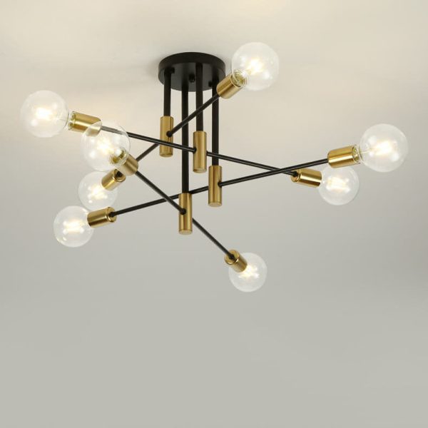 Nordic Minimalist Iron 4/6/8-Light Island Light Chandelier - Image 3