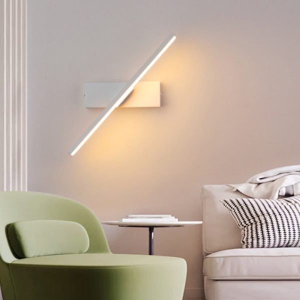 330?? Rotatable Creative Strip LED Modern Wall Lamp Wall Sconce Lighting - Image 3