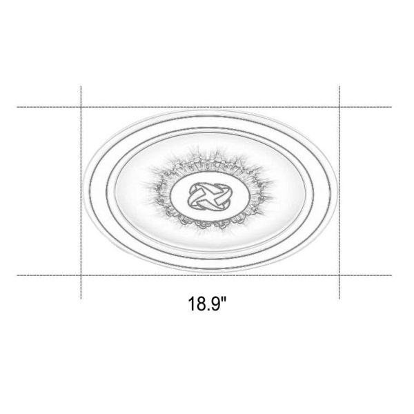 Round Acrylic Simple LED Flush Mount Light - Image 8