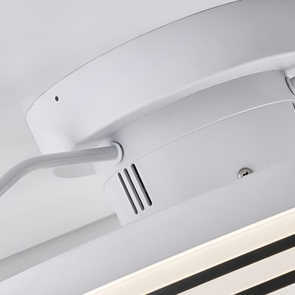Round Stepless Dimming LED 360?? Rotating Modern Ceiling Fan Light - Image 11