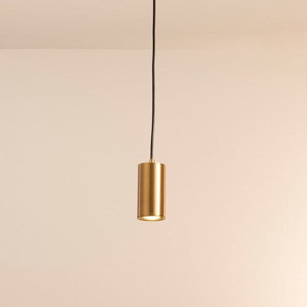 Nordic Minimalist Column Iron Mini 1-Light Pendant Light - Image 11