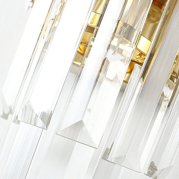 Creative Metal Crystal Glass LED Postmodern Wall Sconce Lighting - Image 12