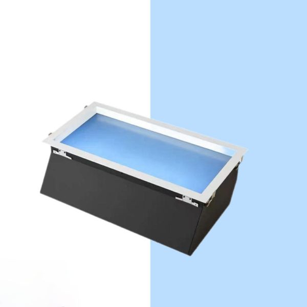 Modern Smart Blue Sky Aluminum LED Flush Mount Ceiling Light - Image 23