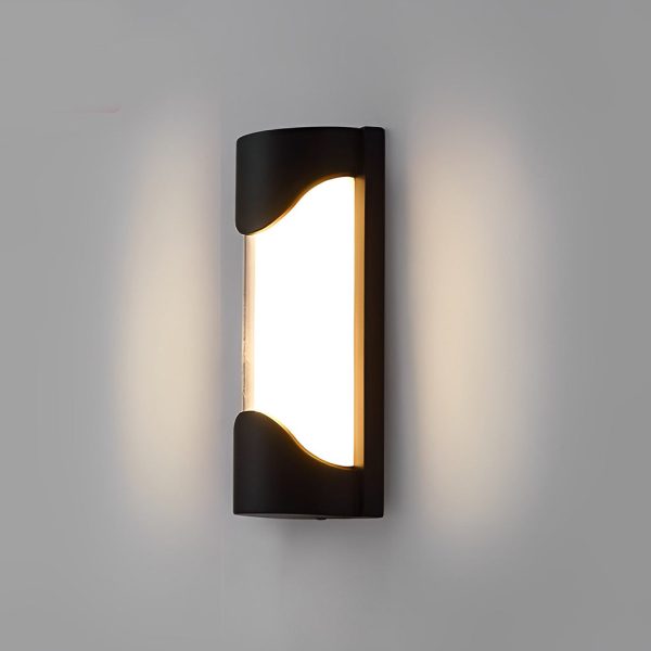 Creative Waterproof LED Black Modern Outdoor Wall Lamp Exterior Lights - Image 10