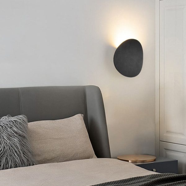 Minimalist Round 1-Light LED Indoor Outdoor Wall Sconce Lamp - Image 13