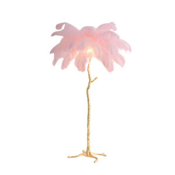 O'Moore Nordic Luxury Unique Ostrich Feather Floor Lamp/Table Lamp - Image 38