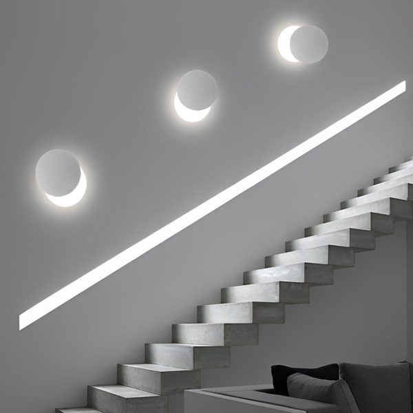 360?? Rotatable Round LED Modern Wall Lamp Decorative Wall Sconce Lighting - Image 13