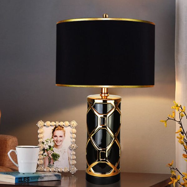 Nordic Light Luxury Ceramic 1-Light Table Lamp - Image 19