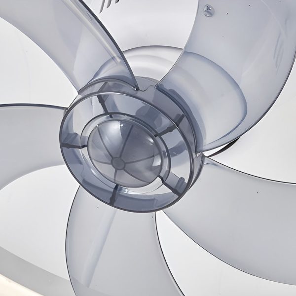 Round Stepless Dimming LED 360?? Rotating Modern Ceiling Fan Light - Image 9