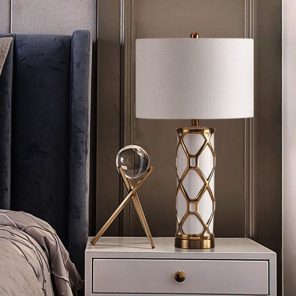 Nordic Light Luxury Ceramic 1-Light Table Lamp - Image 18