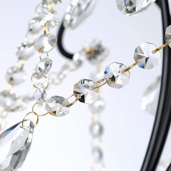Vintage Luxury Crystal Candle Design 1/3 Light Chandelier - Image 10