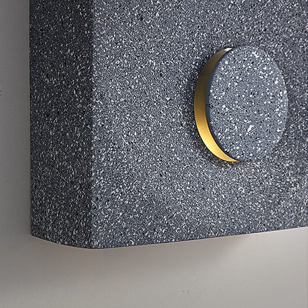 Frosted Cement Eclipse LED Wall Light - Image 10