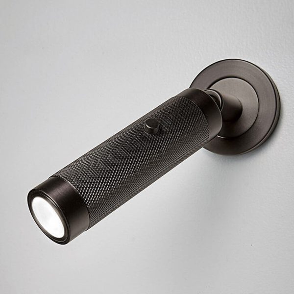 Minimalist Cylinder Rotatable Switch LED Wall Sconce Lamp - Image 2