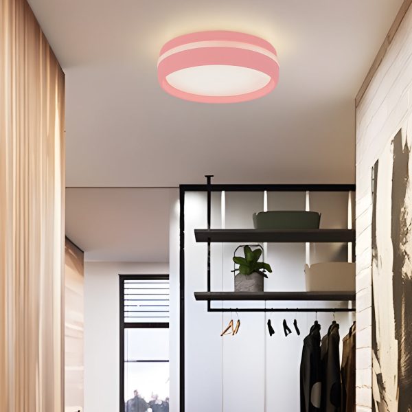 7.9-Inch Round Flush Mount Lighting LED Ceiling Light Acrylic Ceiling Lamp Ceiling-Mounted LED Light for Bedroom - Image 10