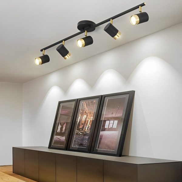 3/4/5 Lights GU10 LED Adjustable COB Surface Mounted Track Spotlight - Image 12