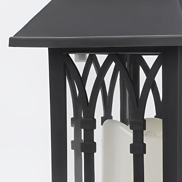Portable Lantern Waterproof LED Intelligent Black Solar Outdoor Lights - Image 10