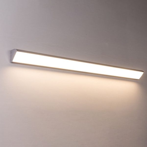 Modern Minimalist Aluminum Acrylic Waterproof Long Outdoor Indoor LED Wall Sconce Lamp - Image 32
