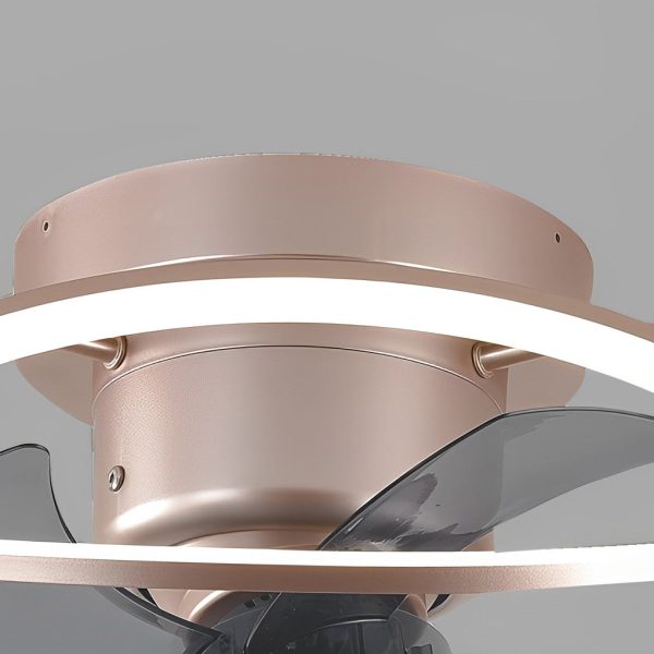 Intelligent Adjustable Stepless Dimming LED Ceiling Fan Light with Remote - Image 13