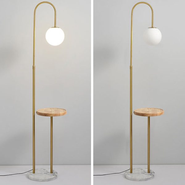 Industrial Iron Creative Shelf 1-Light Standing Floor Lamp - Image 4