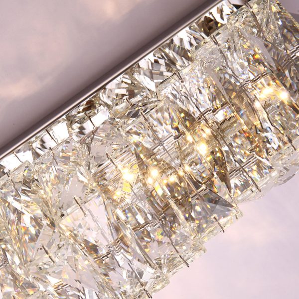 Creative Crystal Three Step Dimming Light LED Modern Wall Sconce Lighting Wall Lamp - Image 9