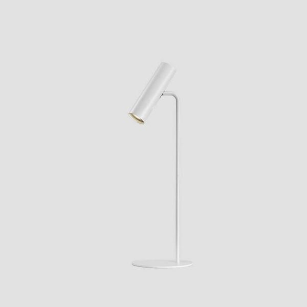 Contemporary Nordic Metal Cylinder 1-Light Table Lamp For Bedroom - Image 4