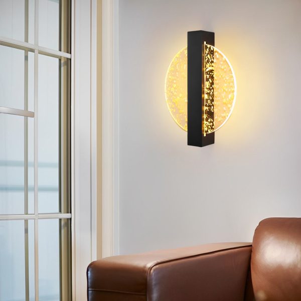 Round Square Semicircle Creative LED Nordic Bedside Wall Lamps Wall Lights - Image 4