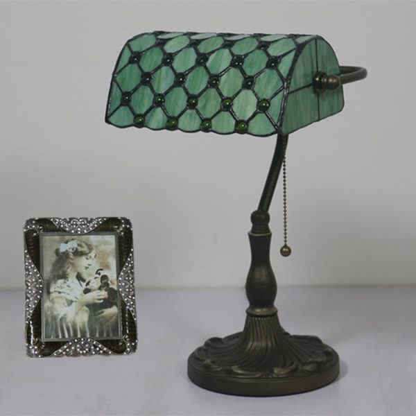 Vintage Creative Glass 1-Light Zipper Switch Table Lamp - Image 12