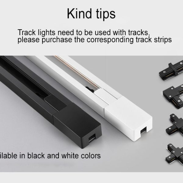 Modern Minimalist Adjustable Dimmable Focus Dimming Spotlight Tubular Track Lighting 3/4/5 Light LED Flush Mount For Living Room - Image 17