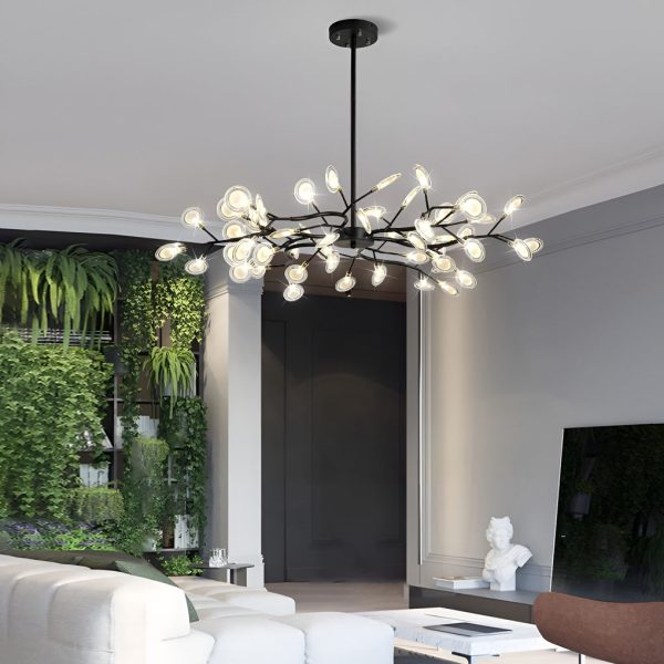Branches Metal Acrylic Nordic Chandelier Ceiling Light Hanging Lamp - Image 10