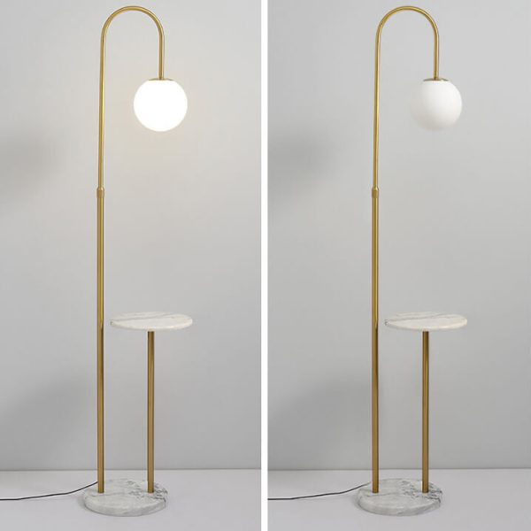 Industrial Iron Creative Shelf 1-Light Standing Floor Lamp - Image 5