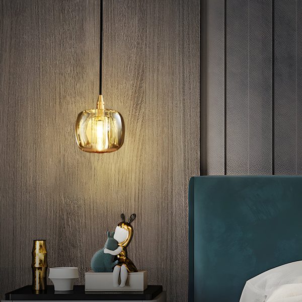 Long Spiral Cubes Crystal Pendant Light Dimmable Chandelier for Staircase - Image 5